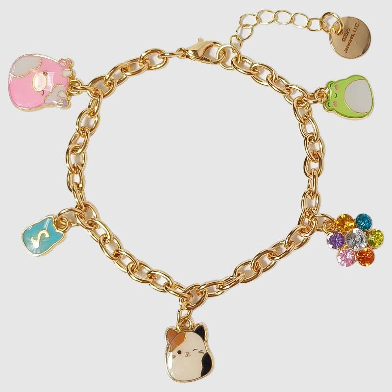 slide 2 of 4, Girls' Squishmallows Charm Bracelet, 1 ct