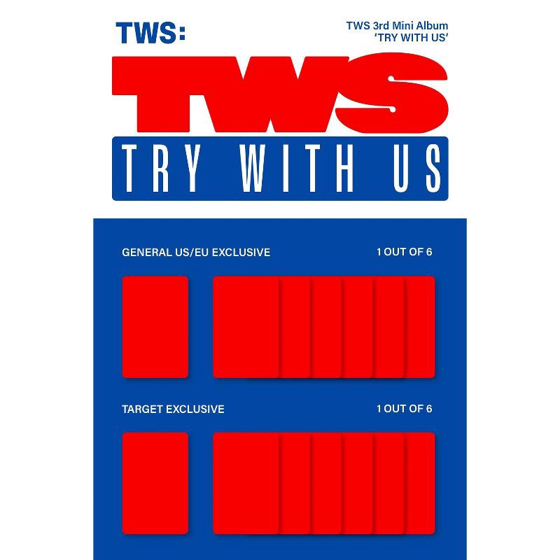 slide 7 of 7, Universal Music Group TWS - TWS 3rd Mini Album ‘TRY WITH US' (Target Exclusive, CD), 1 ct