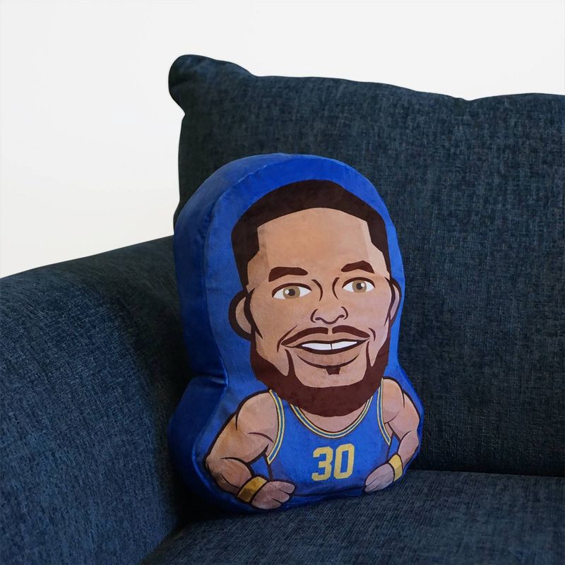 slide 3 of 3, NBA Golden State Warriors Steph Curry Player Cloud Pillow, 1 ct