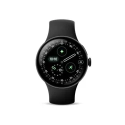Google Pixel Watch 4 Wi-Fi 41mm Smartwatch - Matte Black/Obsidian