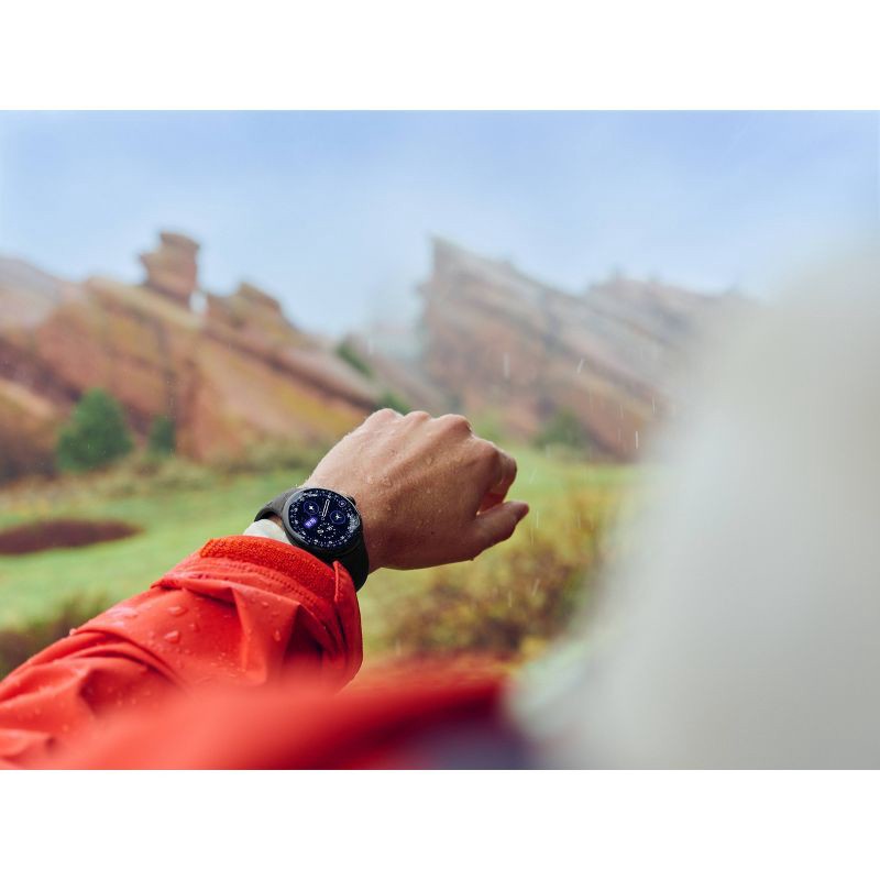 slide 6 of 10, Google Pixel Watch 4 Wi-Fi 45mm Smartwatch - Matte Black/Obsidian, 1 ct