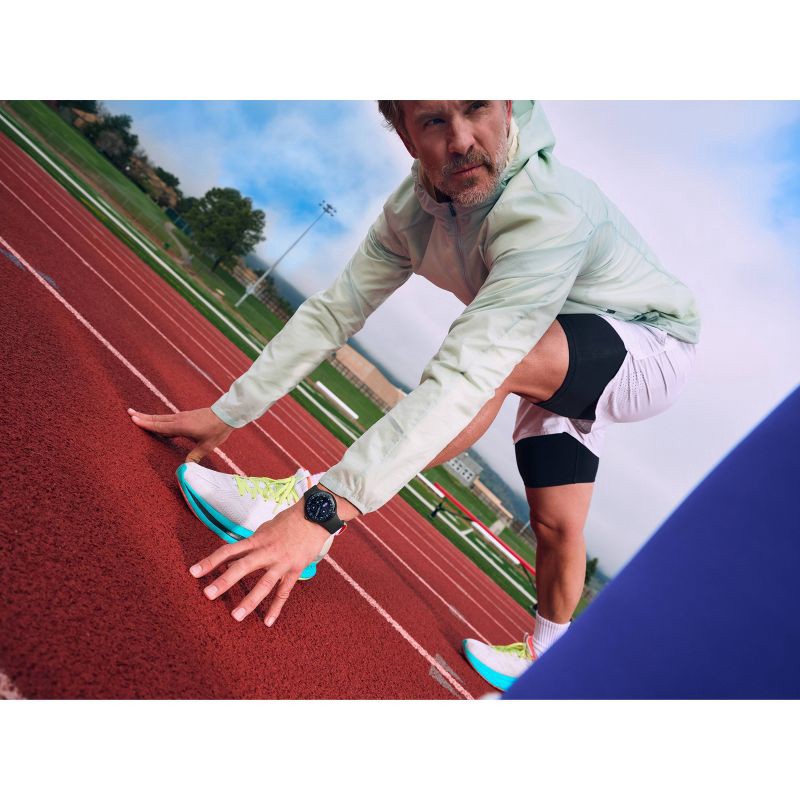 slide 7 of 10, Google Pixel Watch 4 Wi-Fi 45mm Smartwatch - Matte Black/Obsidian, 1 ct