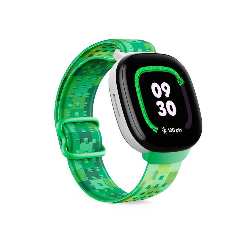 slide 2 of 4, Google Fitbit Ace LTE Kids Smartwatch Comfort Band - Minecraft, 1 ct