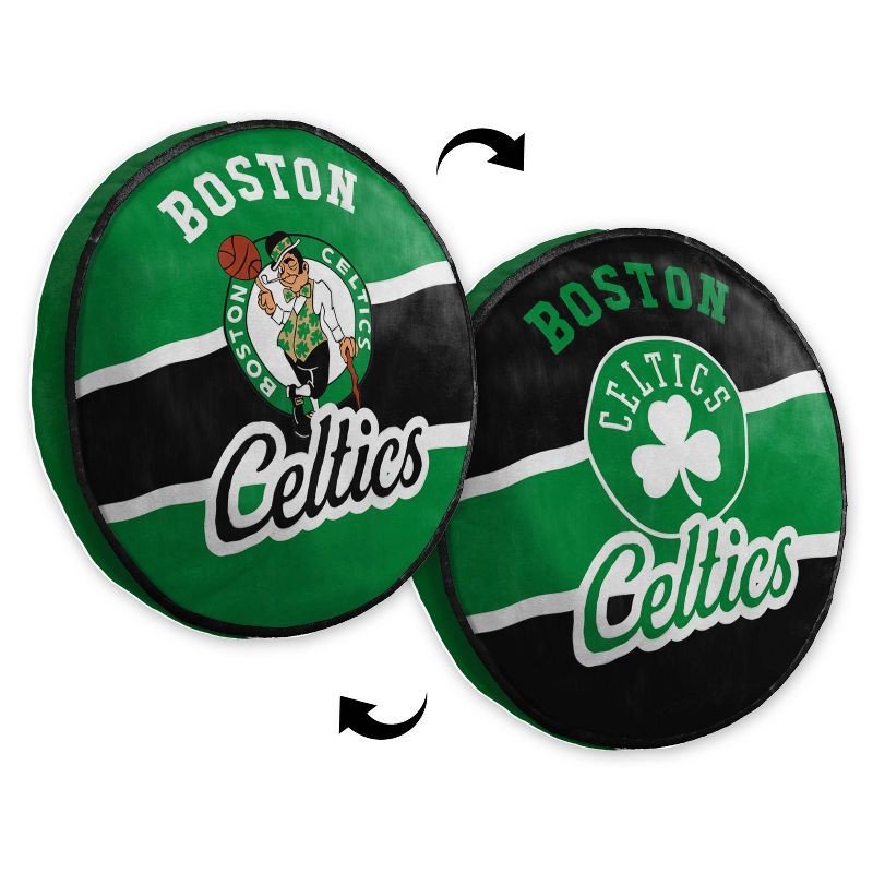 slide 3 of 3, NBA Boston Celtics 15'' Varsity Cloud Pillow, 1 ct