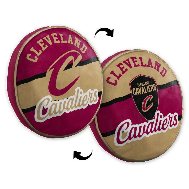 slide 3 of 3, NBA Cleveland Cavaliers 15'' Varsity Cloud Pillow, 1 ct
