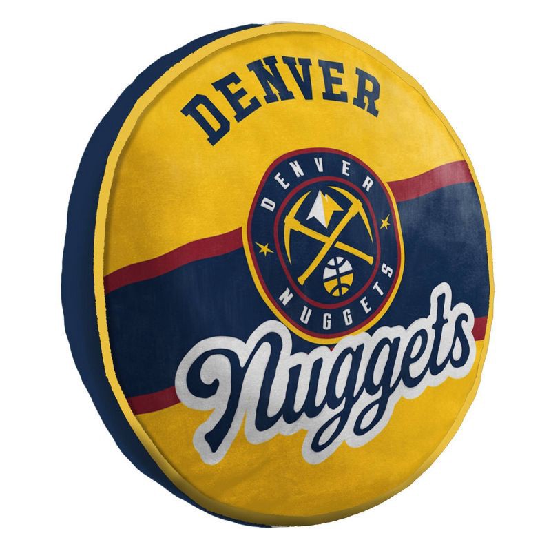 slide 2 of 3, NBA Denver Nuggets 15'' Varsity Cloud Pillow, 1 ct