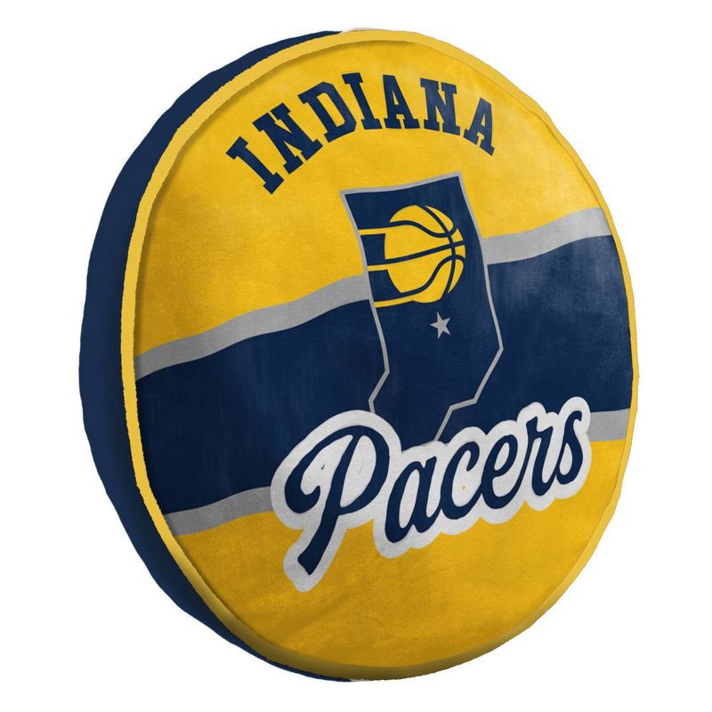 slide 2 of 3, NBA Indiana Pacers 15'' Varsity Cloud Pillow, 1 ct