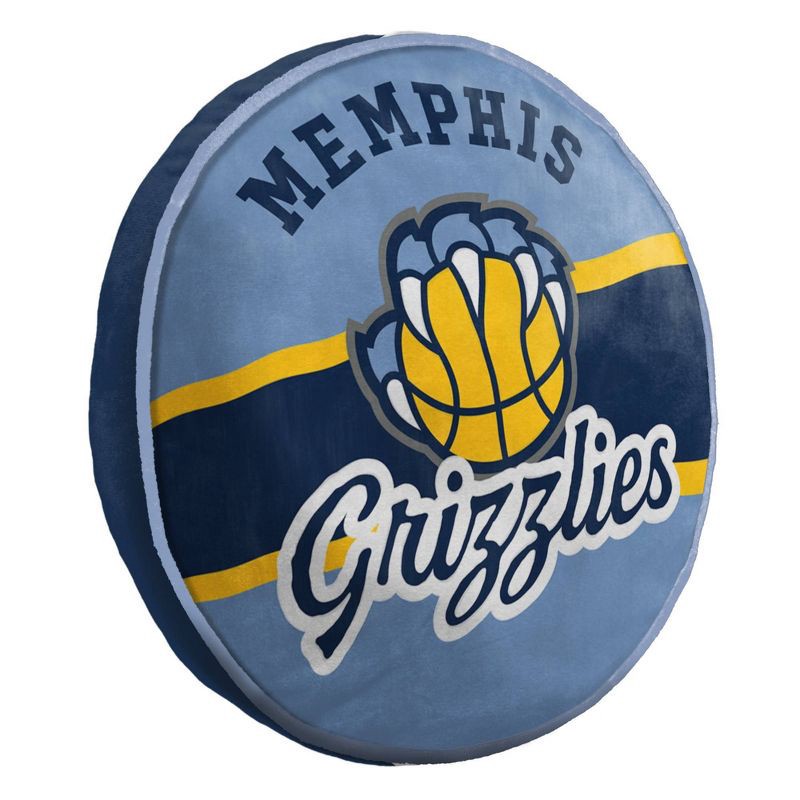 slide 2 of 3, NBA Memphis Grizzlies 15'' Varsity Cloud Pillow, 1 ct