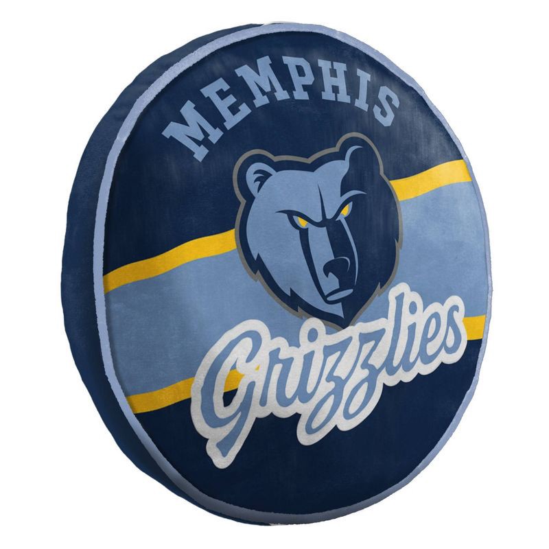 slide 1 of 3, NBA Memphis Grizzlies 15'' Varsity Cloud Pillow, 1 ct