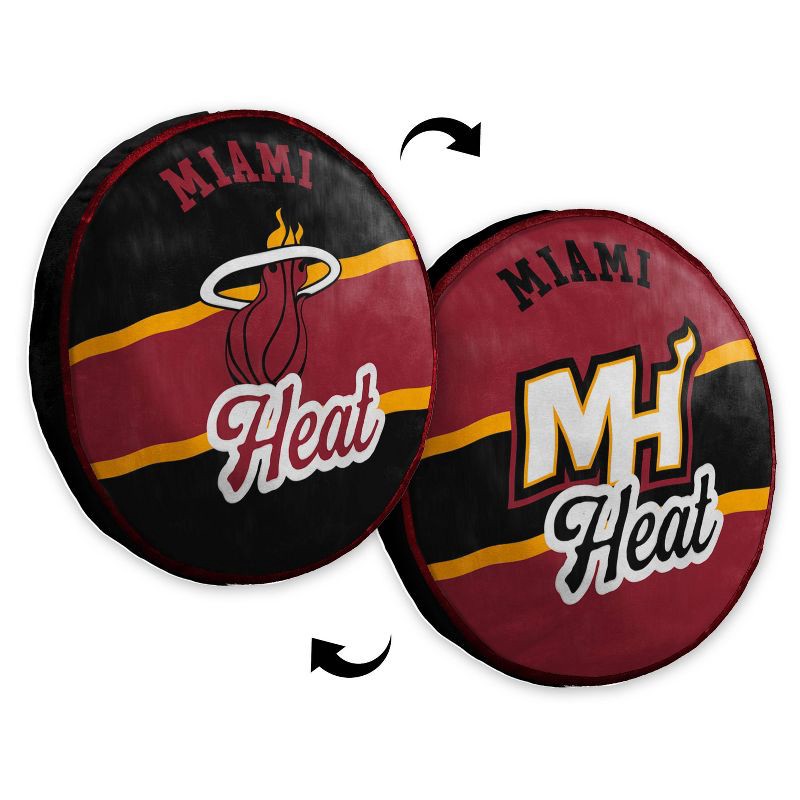 slide 3 of 3, NBA Miami Heat 15'' Varsity Cloud Pillow, 1 ct