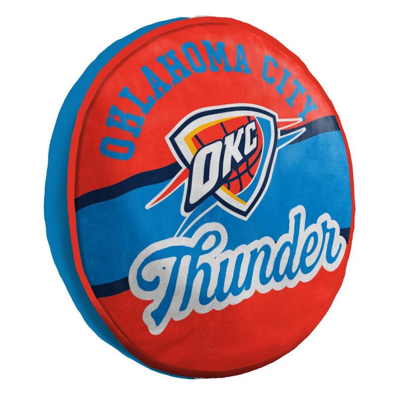 slide 2 of 3, NBA Oklahoma City Thunder 15'' Varsity Cloud Pillow, 1 ct