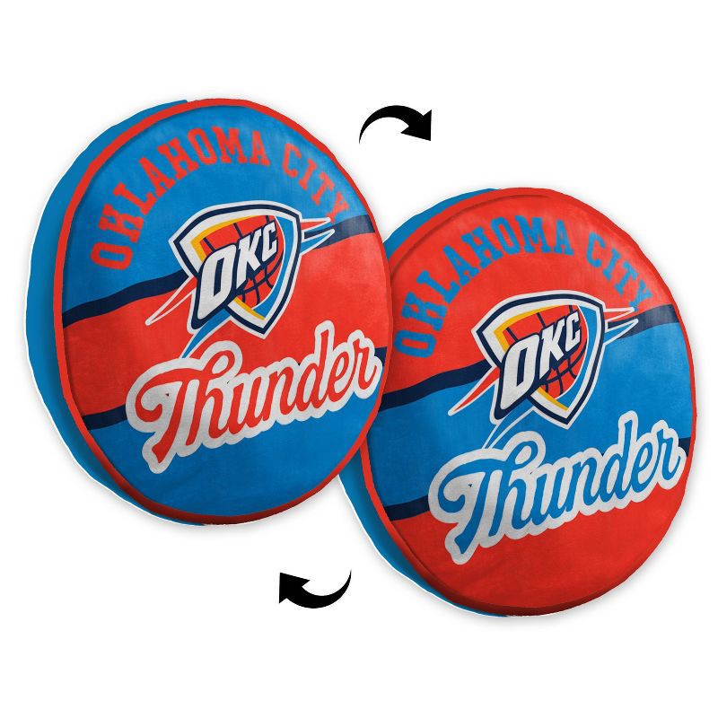 slide 3 of 3, NBA Oklahoma City Thunder 15'' Varsity Cloud Pillow, 1 ct