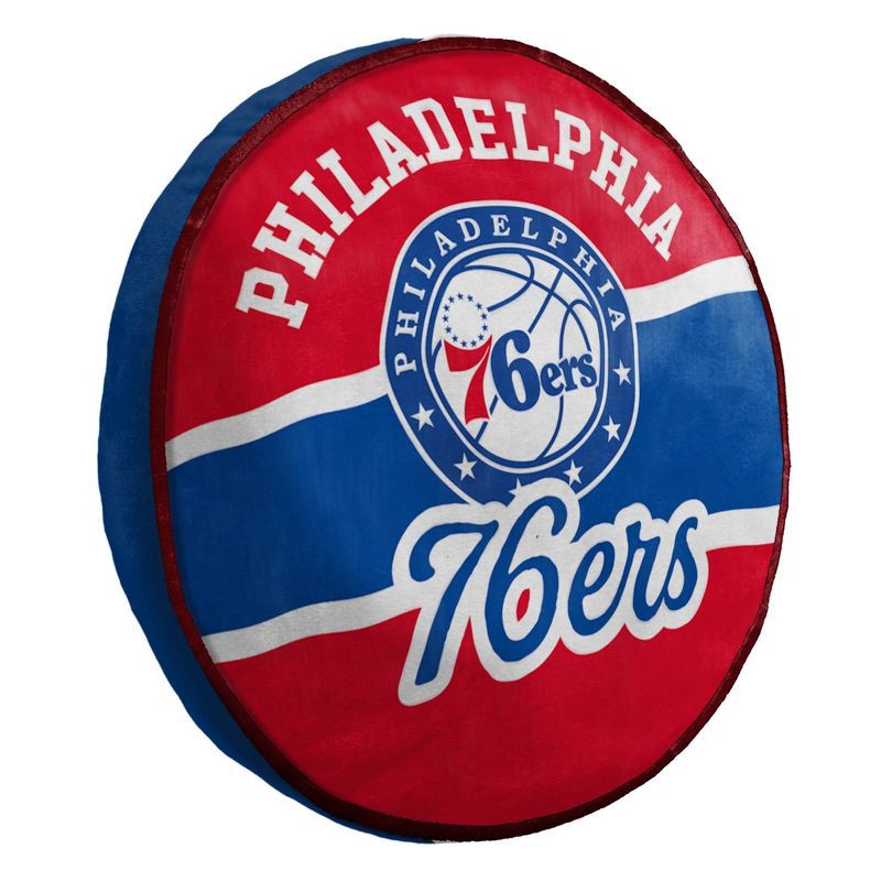 slide 2 of 3, NBA Philadelphia 76ers 15'' Varsity Cloud Pillow, 1 ct