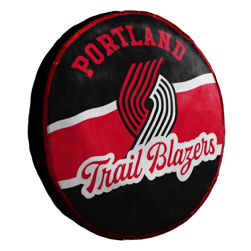 slide 1 of 3, NBA Portland Trail Blazers 15'' Varsity Cloud Pillow, 1 ct