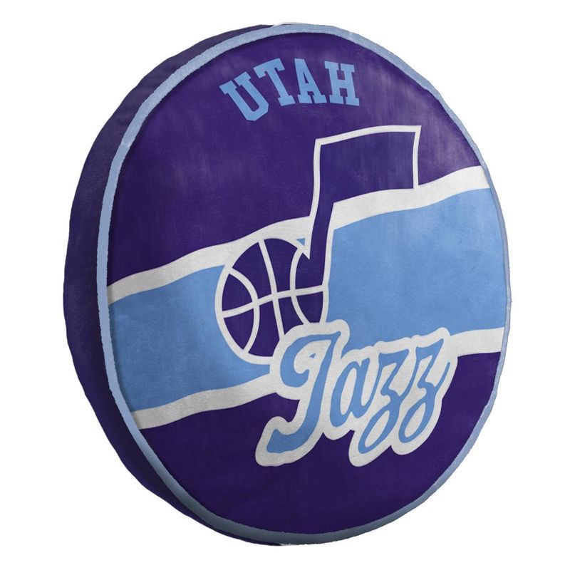 slide 1 of 3, NBA Utah Jazz 15'' Varsity Cloud Pillow, 1 ct