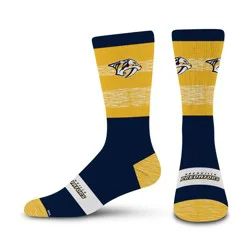 NHL Nashville Predators Mixer Crew Socks - Large
