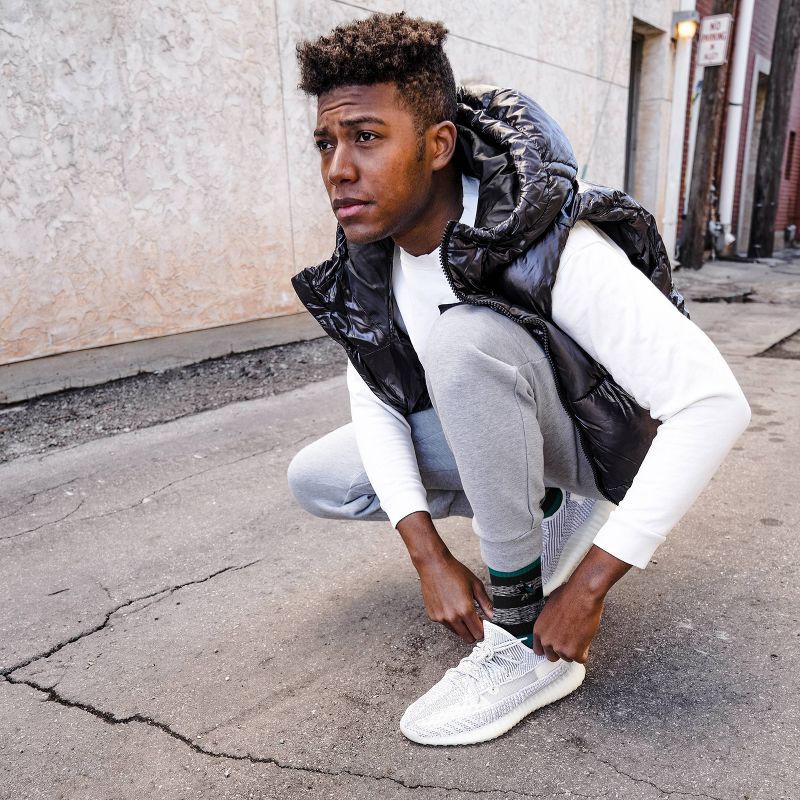 slide 3 of 3, NHL San Jose Sharks Mixer Crew Socks - Large, 1 ct