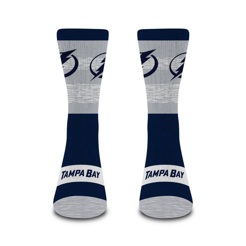 slide 2 of 3, NHL Tampa Bay Lightning Mixer Crew Socks - Large, 1 ct