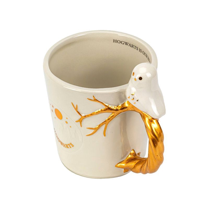 slide 3 of 6, Zak Designs 11oz Harry Potter Ceramic Sculpted Coffee Mug White/Gold, 11 oz