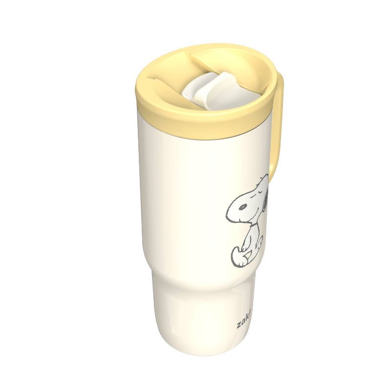 slide 3 of 5, Zak Designs 24oz Peanuts Stainless Steel Vacuum Sutton Tumbler with Slide Lid Yellow, 24 oz