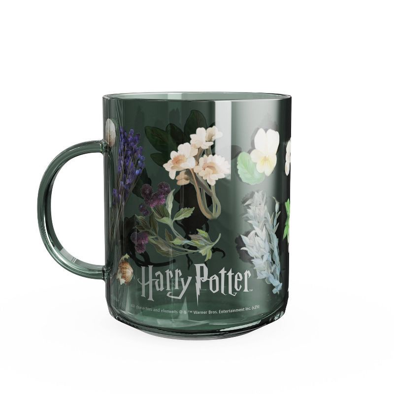 slide 2 of 5, Zak Designs 14.5oz Harry Potter Kaya Glass Mug Black, 14.5 oz