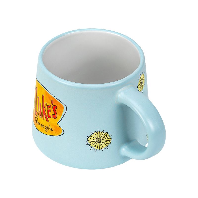 slide 3 of 6, Zak Designs 15oz Gilmore Girls Ceramic Coffee Mug Life's Short Talk Fast, 15 oz