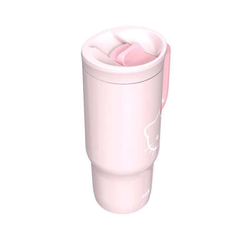 slide 3 of 6, Zak Designs 24oz Hello Kitty Stainless Steel Sutton Tumbler with Slide Lid Pink, 24 oz