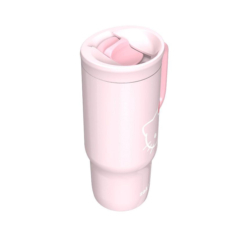 slide 4 of 6, Zak Designs 24oz Hello Kitty Stainless Steel Sutton Tumbler with Slide Lid Pink, 24 oz