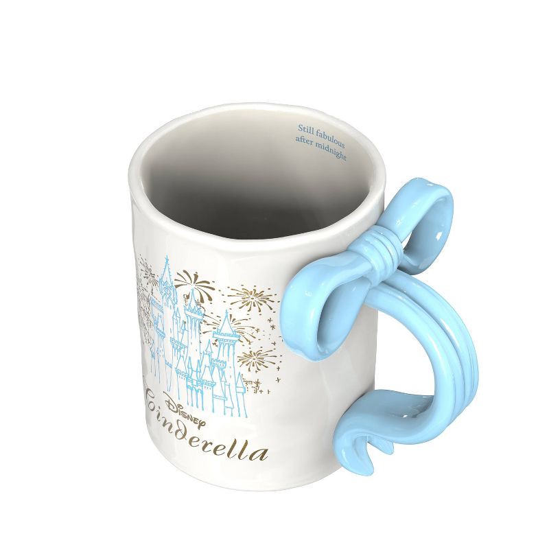 slide 3 of 5, Zak Designs 18oz Cinderella Bow Sculpted Handle Mug, 18 oz