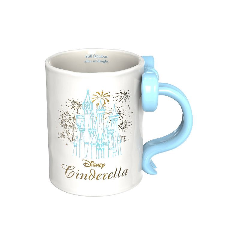 slide 1 of 5, Zak Designs 18oz Cinderella Bow Sculpted Handle Mug, 18 oz