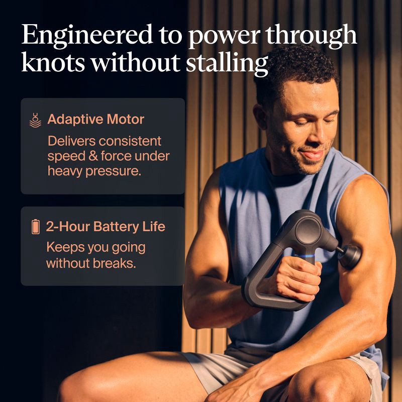 slide 6 of 13, Therabody Theragun Prime (6th Generation) Massage Gun - Deep Powerful Massage in a Rugged, Durable Design, 1 ct