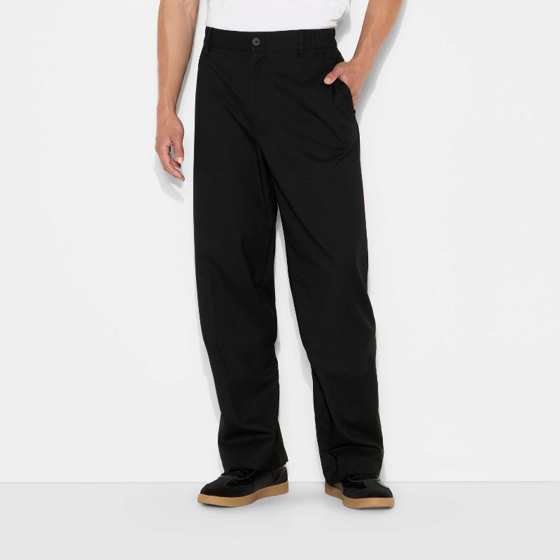 slide 2 of 3, Men's Loose Dress Pants - Original Use™ Black L, 1 ct