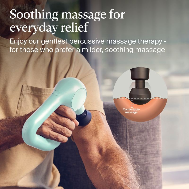 slide 3 of 9, Therabody Theragun Relief Massage Gun - Seafoam, 1 ct