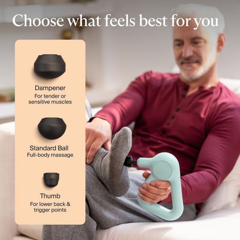 slide 6 of 9, Therabody Theragun Relief Massage Gun - Seafoam, 1 ct