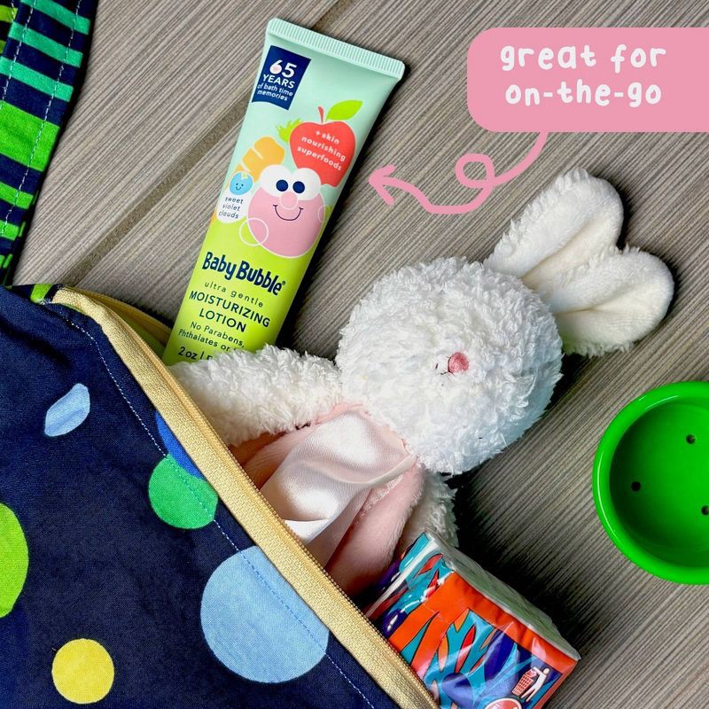 slide 10 of 10, Mr. Bubble Baby Bubble Ultra Gentle Moisturizing Baby Lotion - Sweet Violet Clouds Scent - 2oz, 2 oz