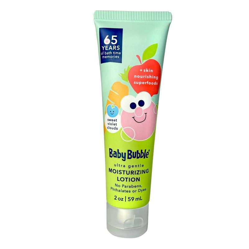 slide 1 of 10, Mr. Bubble Baby Bubble Ultra Gentle Moisturizing Baby Lotion - Sweet Violet Clouds Scent - 2oz, 2 oz
