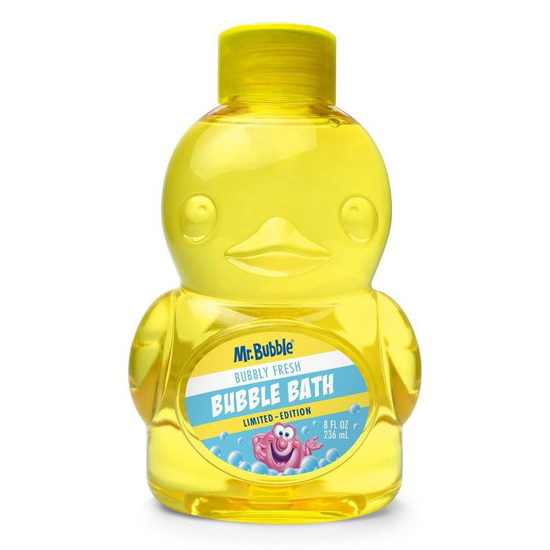 slide 1 of 7, Mr. Bubble Bubbly Fresh Ducky Bubble Bath for Kids' - 8oz, 8 oz