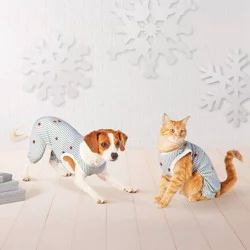 Gingerbread Dog and Cat Pajamas - Wondershop™ S