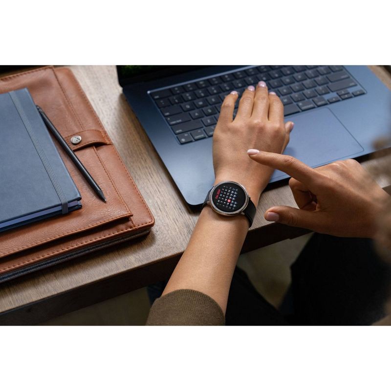 slide 18 of 18, Amazfit Active 2 Round Smartwatch - Black Silicone Sport, 1 ct