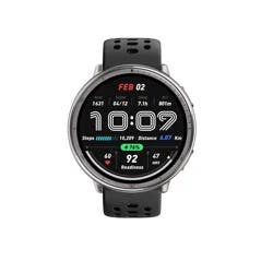 Amazfit Active 2 Round Smartwatch - Black Silicone Sport