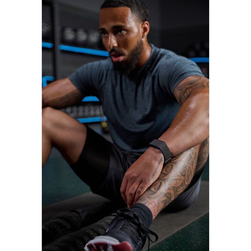 slide 6 of 8, Amazfit Helio Strap Fitness Tracker Wristband, 24/7 Activity and Sleep Tracker with Heart Rate, 10 Days Battery, 27 Sports Modes - Black, 1 ct