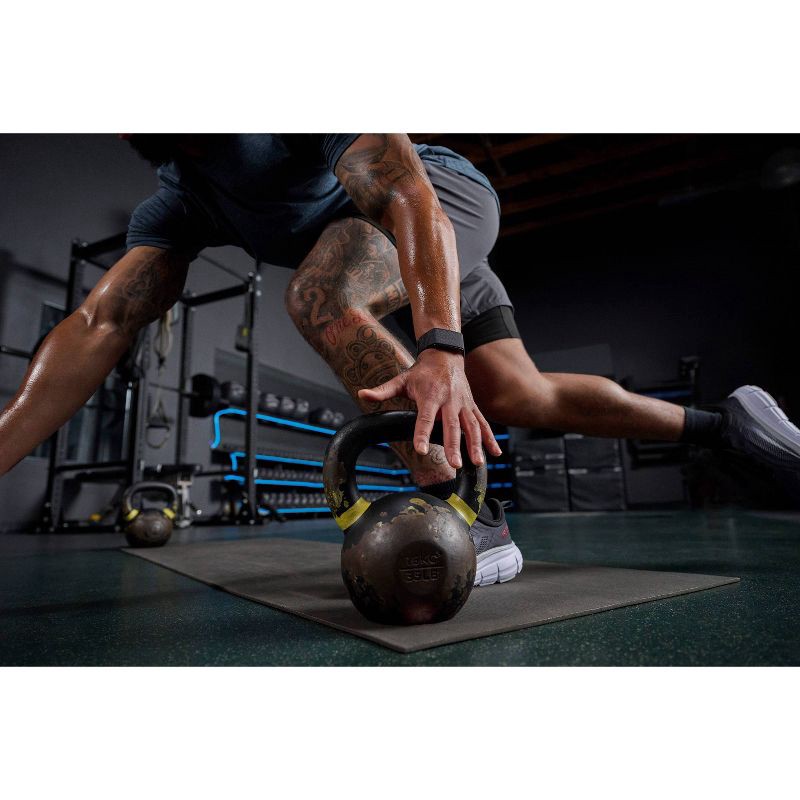 slide 7 of 8, Amazfit Helio Strap Fitness Tracker Wristband, 24/7 Activity and Sleep Tracker with Heart Rate, 10 Days Battery, 27 Sports Modes - Black, 1 ct