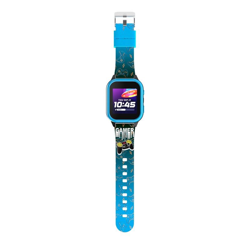 slide 2 of 15, PlayZoom 4 Kids Smartwatch with Camera - Gamer Blue, 1 ct