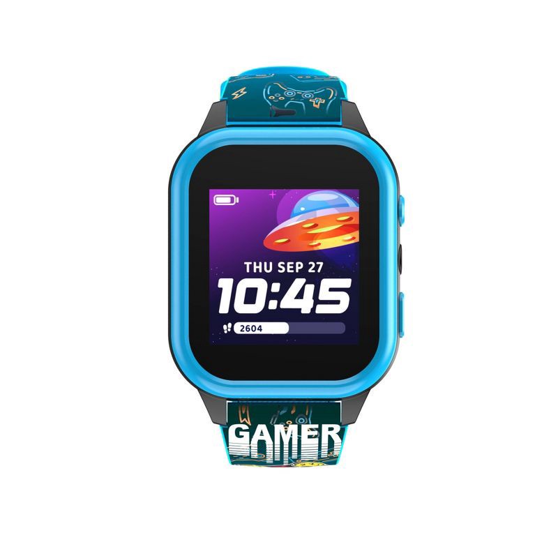 slide 12 of 15, PlayZoom 4 Kids Smartwatch with Camera - Gamer Blue, 1 ct