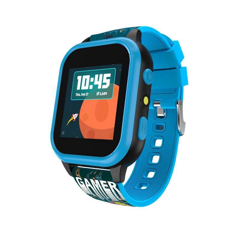 slide 14 of 15, PlayZoom 4 Kids Smartwatch with Camera - Gamer Blue, 1 ct