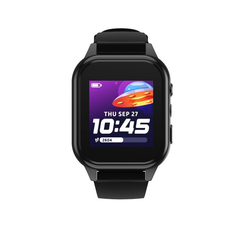 slide 3 of 20, PlayZoom 4 Kids Smartwatch with Camera - Black, 1 ct