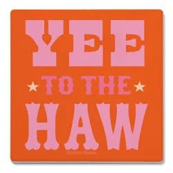 Thirstystone Yee to the Haw Square Coaster