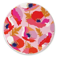 Thirstystone Happy Poppies Round Coaster
