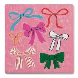 Thirstystone Bright Bows Square Coaster