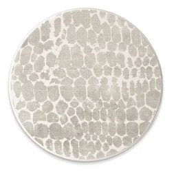 Thirstystone Gray Snakeskin Round Coaster